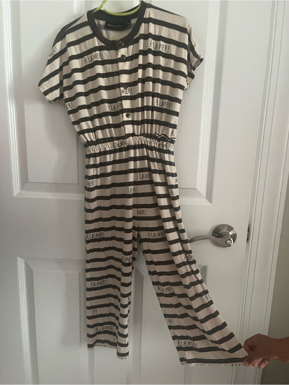 Mini Rodini A La Mer Striped Jumpsuit Playsuit